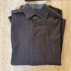Johnathan Ogilvy 100% cotton button down shirt
